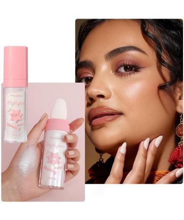 Highlighting and Finishing - Fairy Highlighter Natural Stereo Contour Collarbone Patting Powder Highlighting Makeup (05) - Buy Online on GoSupps.com