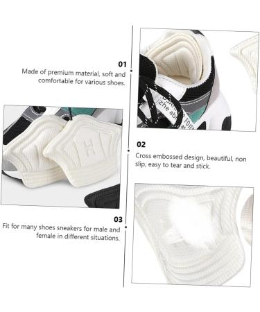 FRCOLOR 4 Pairs Girls White Shoes & Black High Heels - Heel Pads Sole Protectors Gel Stickers for Women & Sports Shoes - Buy Online on GoSupps.com