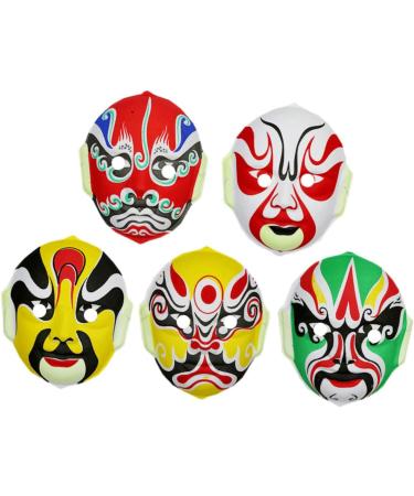 Toyvian 12 STK Children's Cosplay Ghost Masks | Party & Halloween Costumes | Fun Face Opera Masks | Perfect for Kids' Parties - Buy Online on GoSupps.com