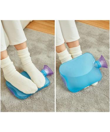 Maies 2L Classic Hot Water Bottle - PVC Heat Bag with Knitting Cover | Reusable & Portable for Home & Dorm Use - Buy Online on GoSupps.com