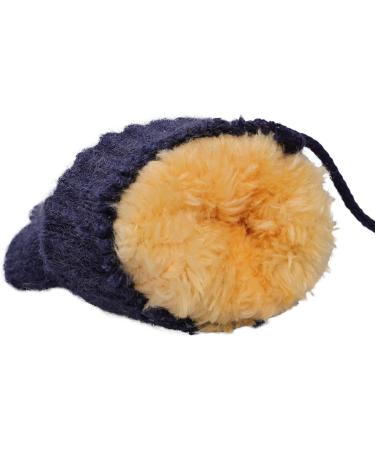 Baby Winter Mittens with Anti-Lost String | Dual Layers Plush Padded Knitted Gloves for Infant Toddlers | Navy Blue, 0-3 Years - Buy Online on GoSupps.com