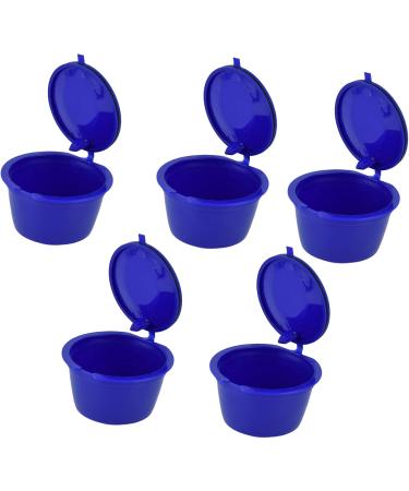 Capsules de Caf R utilisables en Acier Inoxydable 304 Paquet de 5 avec Cuill re Mesurer 50 ml Rose Blue #12 - Buy Online on GoSupps.com