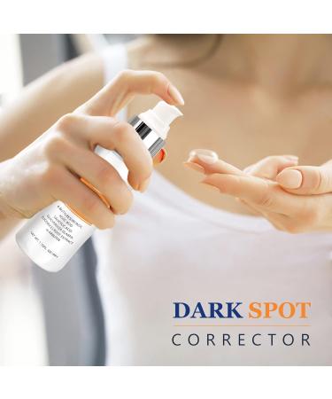 Dark Spot Remover For Face: Dark Spot Corrector Serum for Sun Spots Freckles and Brown Spots with Niacinamide Hyaluronic Acid & Peptides Hydrating Moisturizer for All Skin Types - Buy Online on GoSupps.com