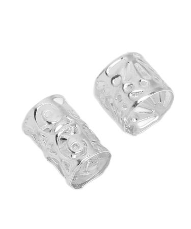 300 Pieces Silver Beard Beads - DIY Retro Lightweight Viking Hair Accessories for Men & Women - Buy Online on GoSupps.com