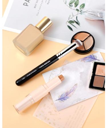 EIGSHOW Pinceau Anti Cerne Correcteur Sous Les Yeux Pinceaux Maquillages Pour Produits Liquides Et Cr mes Set Noir (E872&E873) - Buy Online on GoSupps.com