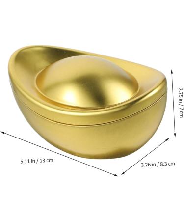 LIFKICH Ingot Shaped Candy Jar 3pcs Box Chocolate Box Candy Jar Storage Boxes with Lid Chocolate Box Small Green Mandarin - Buy Online on GoSupps.com