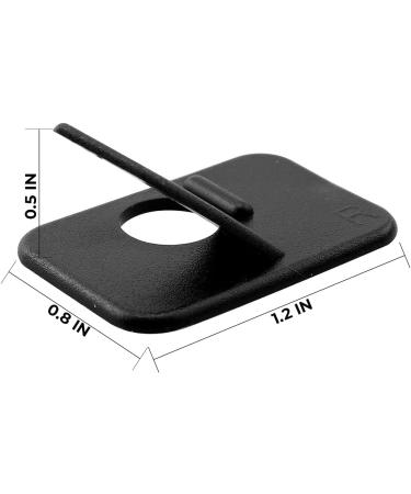 3Pcs Plastic Arrow Rest for Compound Bows - Black Archery Rest for Hunting and Bowfishing - Right/Left Hand Compatibility - Buy Online on GoSupps.com