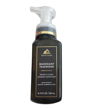 Bath & Body Works Mahogany Teakwood Gentle Foaming Hand Soap 8.75 oz / 259 mL