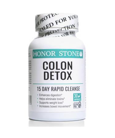 Colon Cleanse 15 Day Detox | Supports Weight Loss | Helps Eliminate toxins | Relieves Constipation & Bloating | Probiotics Support Gut Health | Herbal Stool Softener*