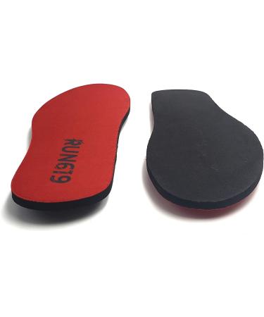 RUN619 6mm Zero Drop Shoe Insoles | Men's Size E (11-12) | Flat Firm Inserts | Foot Forming | Ideal for Running, Walking, Work or Hiking - Buy Online on GoSupps.com