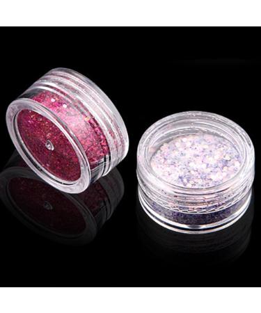 Jiacheng29 Nail Glitter Powder Pigment - 8 Tins for DIY Nail Art & Decoration | International Shipping - Buy Online on GoSupps.com