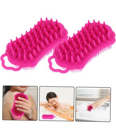 Sewoart Silicone Scalp Massager & Body Cleaning Brush - 2 Pack Hairbrush for Ultimate Hair & Skin Care | International Shipping Available - Buy Online on GoSupps.com