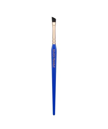 Bdellium Tools Professional Makeup Brush - Golden Triangle 763 Angled Brow - Vegan Soft Synthetic Fibers for Defining Eyebrows (Blue 1pc) - International Shipping Available - Buy Online on GoSupps.com