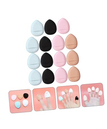 FRCOLOR Mini Finger Puff Makeup Sponges - 45 Pcs Hydrophilic Powder Puffs in Assorted Colors for Flawless Application - Buy Online on GoSupps.com
