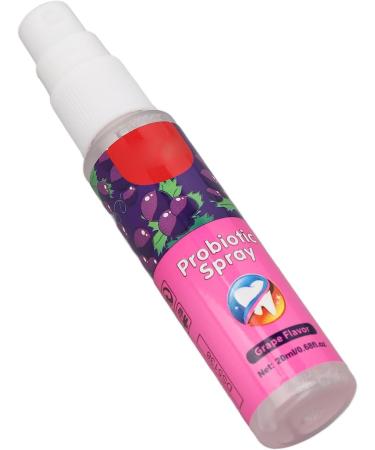 Refreshing Grape Mouth Spray - Long Lasting Moisturizing Oral Care with Essential Oils - Portable & International Shipping Available - Buy Online on GoSupps.com
