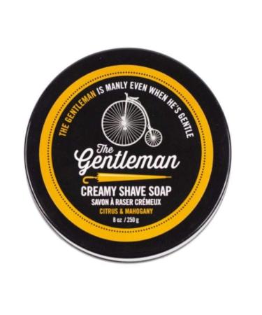Walton Wood Farm Creamy Shave Soap (The Gentleman) Vegan-Friendly and Paraben-Free 8 oz