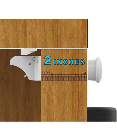 Upgraded Magnetic Cabinet Locks (32Locks and 6 Keys) Baby Proofing Magnetic Safety Locks with strong Adhesive One Minute Fast Easy and No Drill Installation 32locks+6keys - Buy Online on GoSupps.com