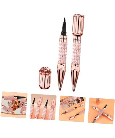 DRESSOOS 2pcs Liquid Eyeliner Eye Line Drawing Pencil Tool Makeup Tools Eye Makeup Pen Girl Makeup Plastic - Buy Online on GoSupps.com