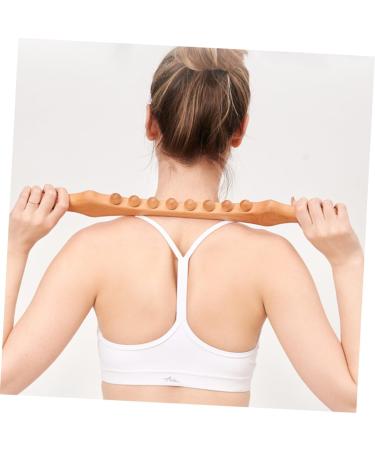 Healeved Thai Massage Roller - Back & Foot Massage Tools | Wooden Trigger Stick for Relaxation - Buy Online on GoSupps.com