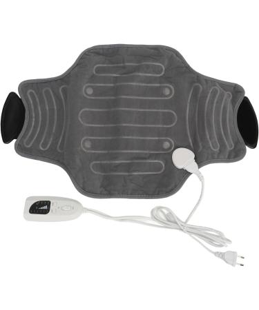 Buy Heating Cushions - 6 Temperature Settings | Comfortable USB Heated Back Support Belt for Men & Women - Dark Gray EU Plug 220-240V - Buy Online on GoSupps.com