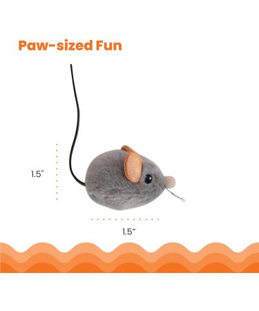 Petstages Squeak Squeak Mouse Plush Catnip Cat Toy - Buy Online on GoSupps.com