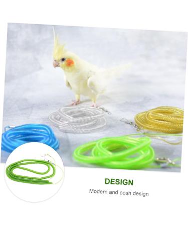 HANABASS 2 Pcs 15 Pet Leash Cockatiel Leash Cockatiel Harness Chicken Leashes and Harnesses Budgie Leash Size 5x2pcs As Shownx2pcs - Buy Online on GoSupps.com