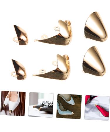3 Pairs High Heels - Stylish Pointed Toe Anti-Kick Metal Sleeve Cowboy Boots | International Shipping - Buy Online on GoSupps.com