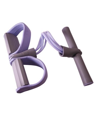 Home Elastic Sit Up Pull Rope Tension Resistance Band Foot Pedal Abdomen Trimmer Equipment Bodybuilding Gym Natural Latex Tension Rope Fitness for Abdomen Waist Arm Leg Slimming Training