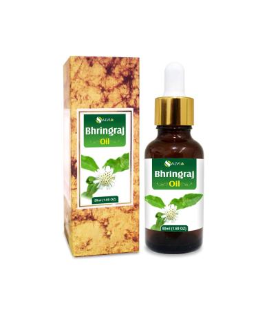 Bhringraj (Eclipta alba) Essential Oil 100% Natural - Undiluted Cold Pressed Aromatherapy Premium Oil - Therapeutic Grade - 50ml with Dropper