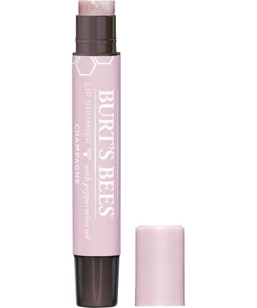 Burt's Bees Lip Shimmer Champagne 4 Pack - 100% Natural Moisturizing Lip Balm with Vitamin E & Coconut Oil for All Day Hydration - Buy Online on GoSupps.com