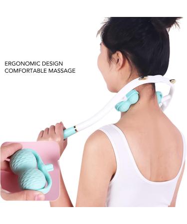 Gientan Neck Massager - Manual Shoulder Roller Ergonomic Design Relieves Muscle Tension International Shipping Available - Buy Online on GoSupps.com
