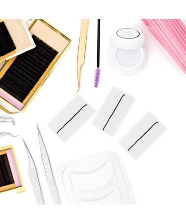 POPETPOP Self-Adhesive Lash Strips - Black Fake Eyelashes Replacement Glue for Women & Girls | International Shipping Available - Buy Online on GoSupps.com