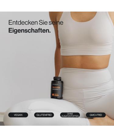 Zenement Electrolyte Complex - Vegan Sugar-Free Electrolytes for Keto | Magnesium Calcium Potassium Sodium & Chloride for Muscle Function & Electrolyte Equilibrium - Buy Online on GoSupps.com