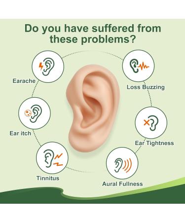 LYJEE Tinnitus Relief for Ringing Ears 30 Pcs Fast-Acting Tinnitus Relief Patches 10-15 Minutes for Tinnitus Relief (15 Packs) - Buy Online on GoSupps.com