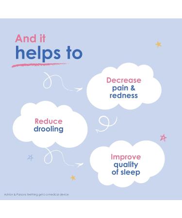 Ashton & Parsons Teething Gel - 10ml - For 3 Months+ Infants - Relieves Common Teething Symptoms - Buy Online on GoSupps.com