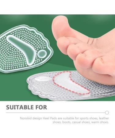 Buy Minkissy 3 Pairs Silicone Ball of Foot Cushions | Metatarsal Pads for Women | Comfortable Heel Grips & Insoles | Relief for Metatarsalgia - Buy Online on GoSupps.com