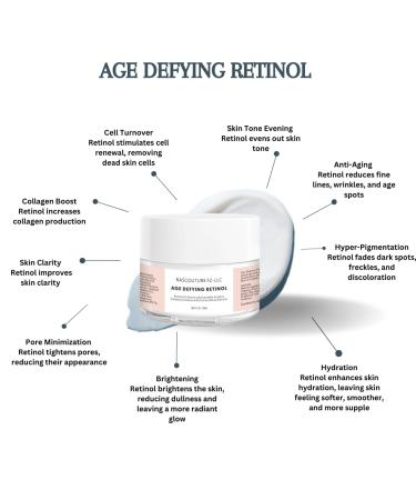 Ras Age Defying Retinol Serum for Face Eyes & Neck - Reduce Fine Lines & Pores Boost Collagen with Vitamin B3 & Natural Extracts - Buy Online on GoSupps.com