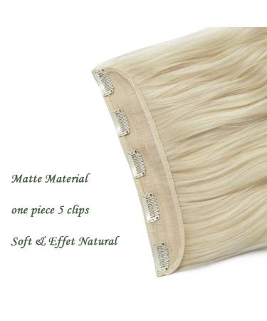 Buy Sego 60cm Wavy Clip-In Hair Extensions - Bleached Blonde 3/4 Full Head - Natural Look for Girls - Buy Online on GoSupps.com
