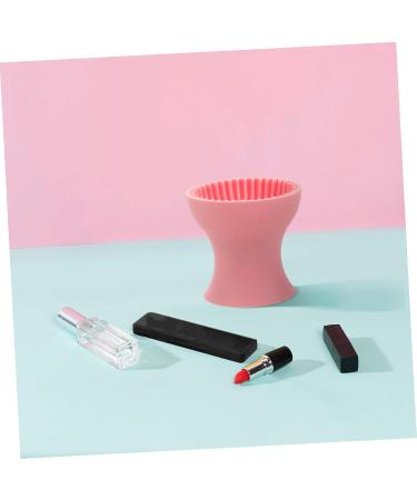 Beaupretty Beauty Brush Cleaning Tool Pink Cleaner Silicone Makeup Brush Cleaner Makeup Brush Cleaning Cup Cosmetic Brush Cleaning Cup Silica Gel Scrub Cup Portable Travel - Buy Online on GoSupps.com