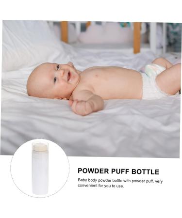 MERRYHAPY 1Pc cotton pour loose powder pe container with sponge or travel containers for baby powder - Buy Online on GoSupps.com