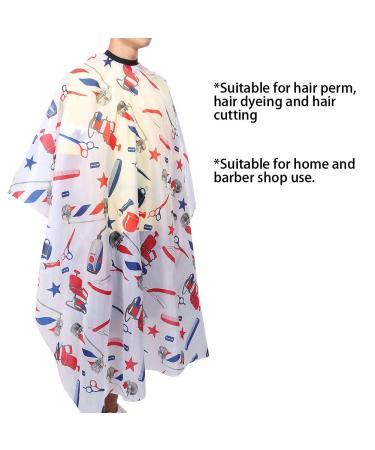 Buy ZJchao Adjustable Hair Cutting Cape - Professional Barber Salon Cape for Styling Coloring & Perming - 160x140cm - Buy Online on GoSupps.com