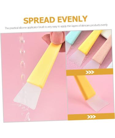 2 Sets Mask Brush Facialmask Applicator Facial Clay Brush Facemask Applicator Makeup Spoon Acid Facial Tools for Skin Care Mask Silica Gel Miss Sector Foundation Brush - Buy Online on GoSupps.com