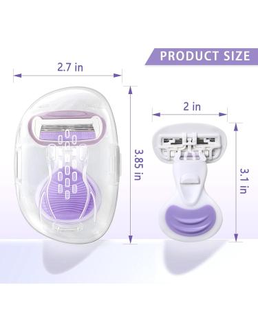 Travel Razor for Women | Mini Portable On-The-Go Razor with Travel Case | Extra Smooth Travel Size Toiletries - Buy Online on GoSupps.com