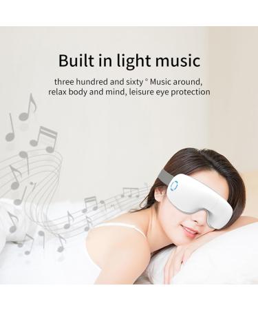 Eye Massage Device with Warmth & Vibration | Sleep Aid Eye Mask for Dry Eyes & Circles | Perfect Family Gift - Buy Online on GoSupps.com
