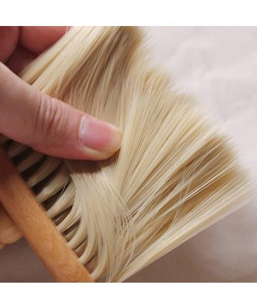 EXCEART Round Beard Brush with Feather Duster | Essential Grooming Tool for Men s Beard Care - Buy Online on GoSupps.com