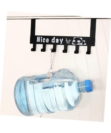 Cabilock 2pcs Metal Clothing Rack Coat Rack Door Hanger Door Hooks Coat Hanger Hanging Door Household 36X18CM As Shown - Buy Online on GoSupps.com