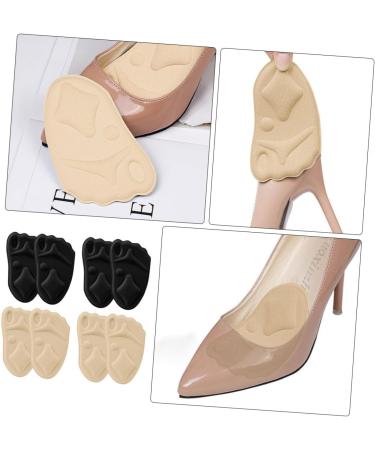 Mobestech 4 Pairs High Heel Insoles | Anti-Slip Forefoot Pads & Reed Diffuser Sticks | Comfortable Shoe Inserts for Foot Care - Buy Online on GoSupps.com