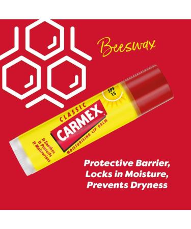  Carmex Carmex Lip Balm Classic Moisturizing Spf 15 2 Units - Buy Online on GoSupps.com