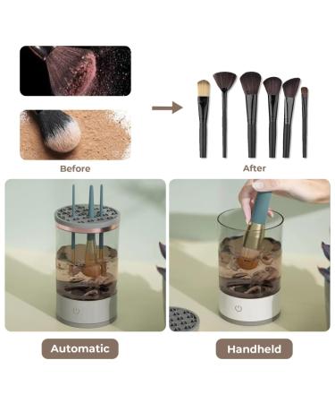Buy Sonic Vibration Makeup Brush Cleaner - Automatic USB Charger for All Brushes - Fast & Efficient Cleaning in Black - Buy Online on GoSupps.com