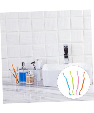 Ipetboom Double-Headed Toothbrush Set - Ergonomic Travel & Home Toothbrushes (4 Pieces) - Buy Online on GoSupps.com